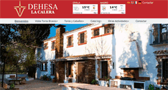 Desktop Screenshot of dehesalacalera.com